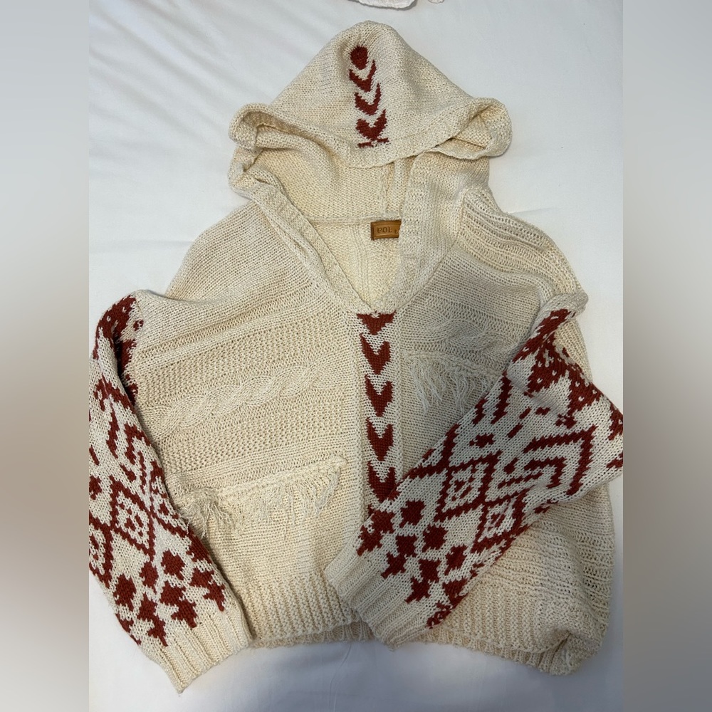 POL sweater with hoodie!